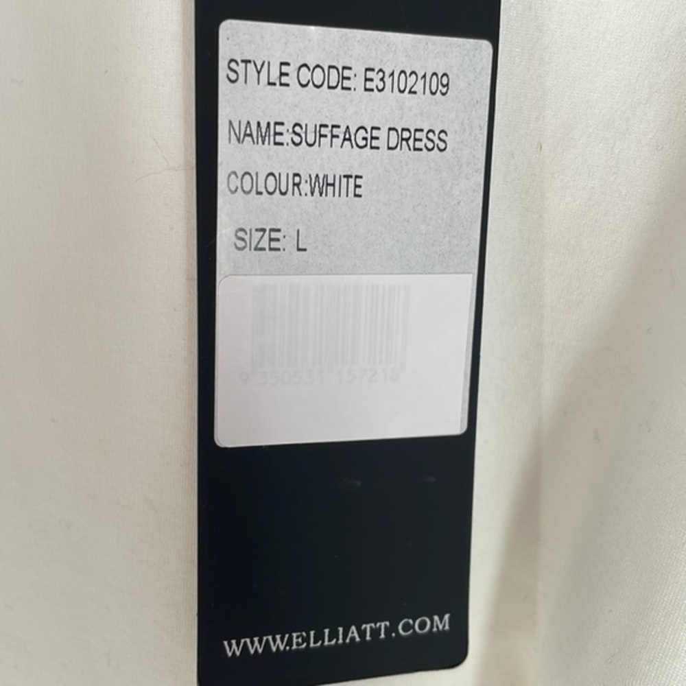 ELLIATT White Suffage Cut Out Dress - Picture 10 of 15
